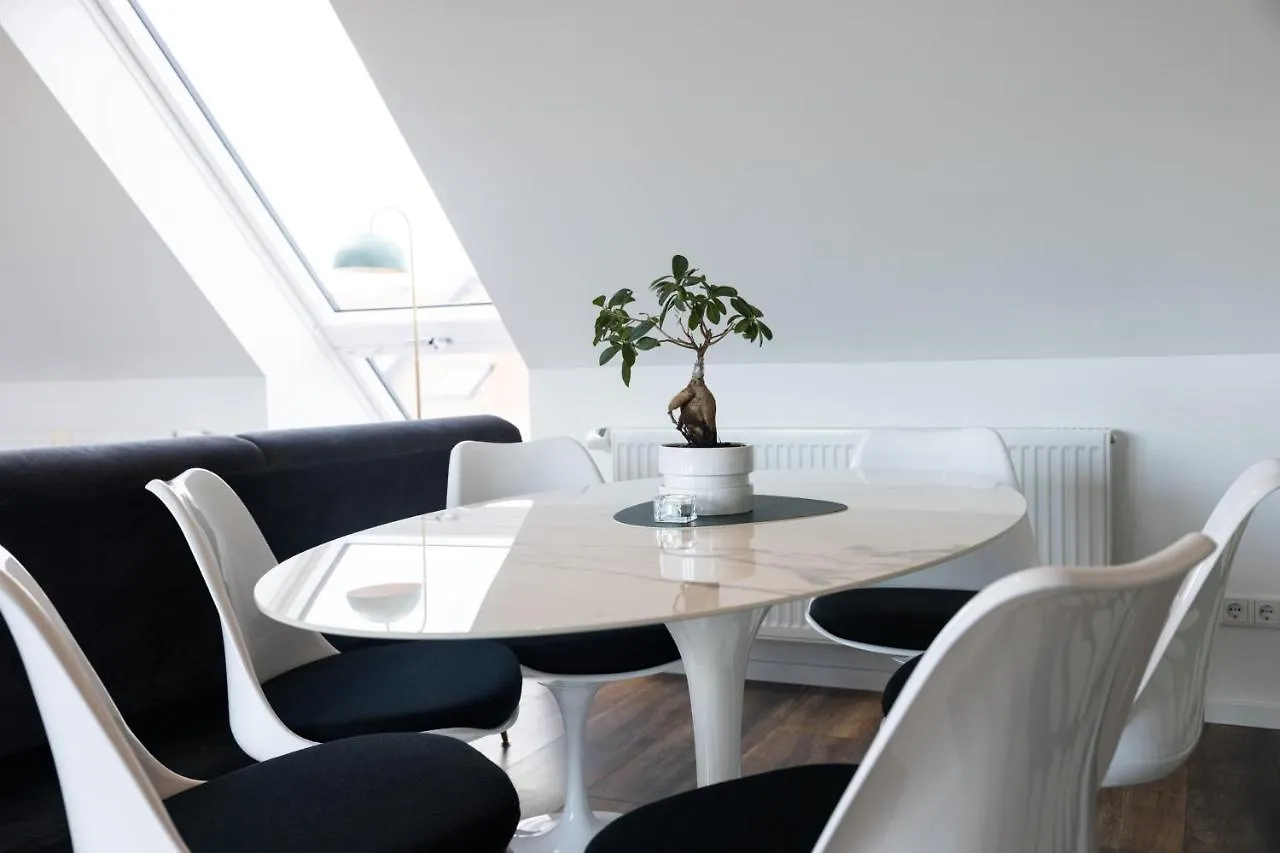 The Penthouse At Eco Smart Apartments Nuremberg Aparthotel